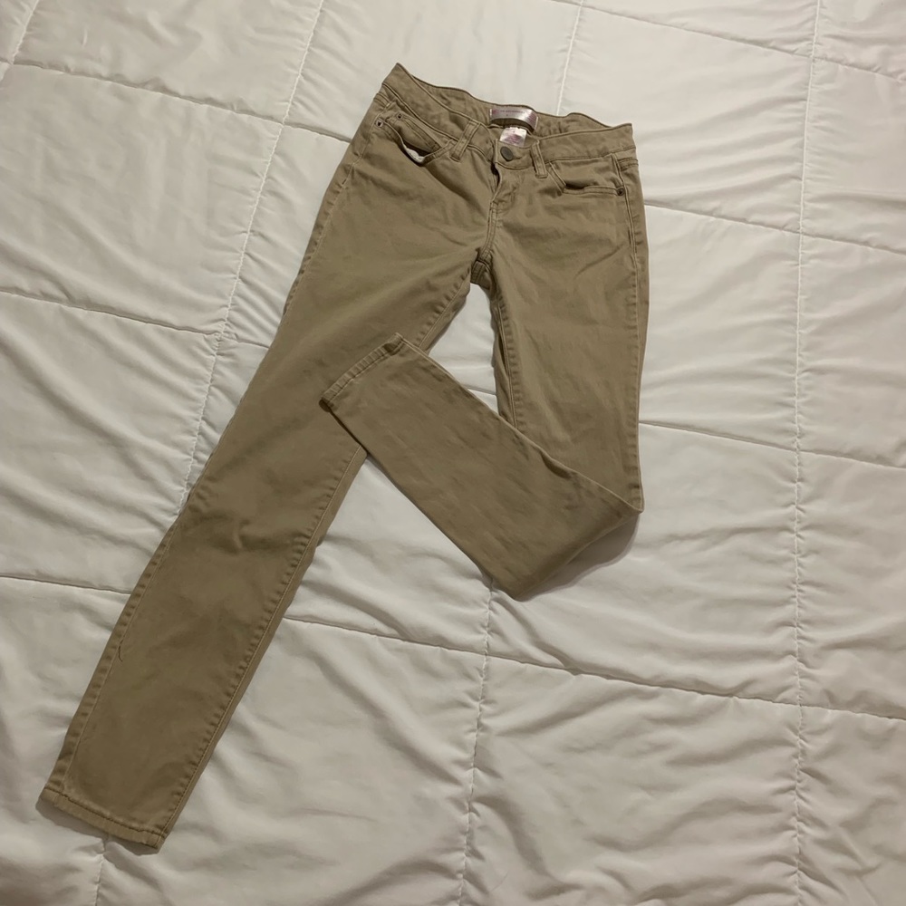 Skinny Khaki Pants